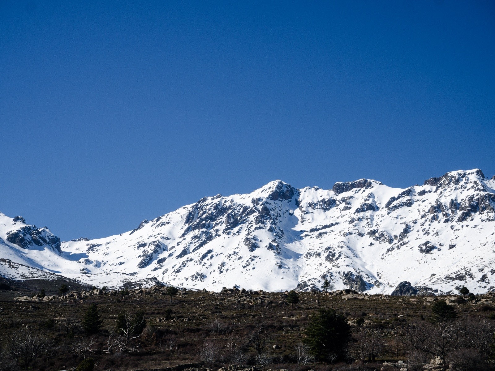 Départ de Lozzi durection le Cinto