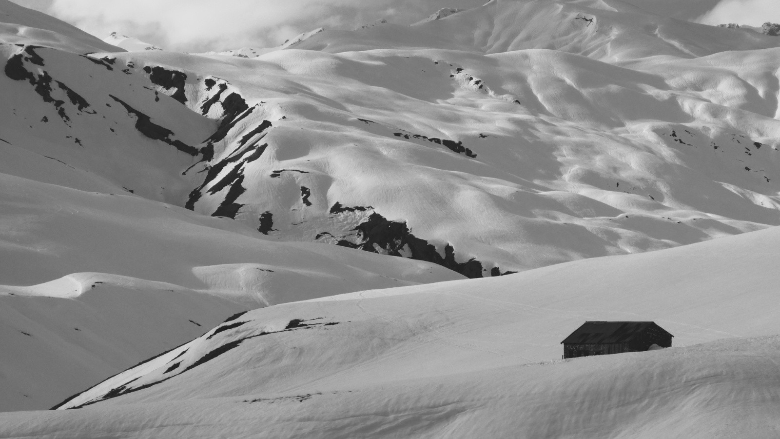 &nbsp;Tjrs dans la descente en rive G du Torrent du Ga