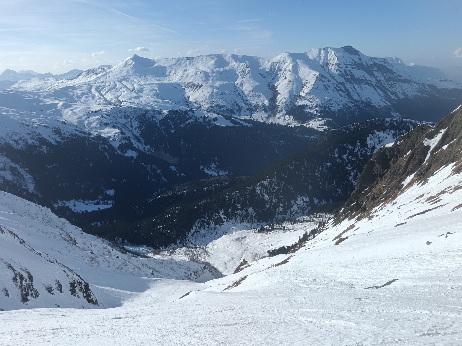 Couloir du nant Blanc, branche droite (bis)&nbsp;