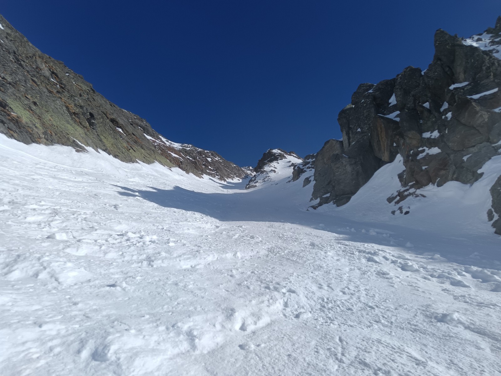 Couloir du nant Blanc, branche droite&nbsp;
