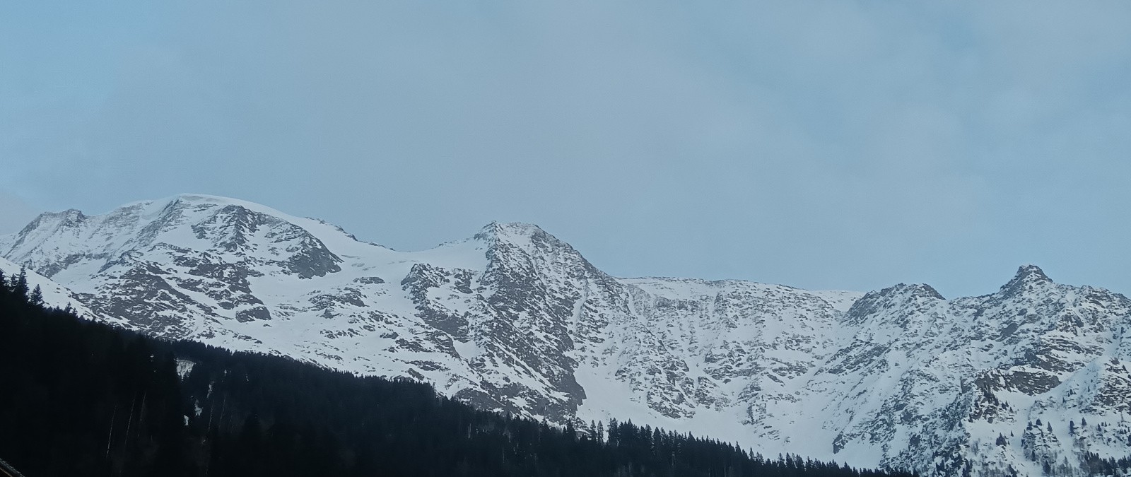 Dômes de Miage, aiguille de la Bérangère et pointe de Chaborgne&nbsp;