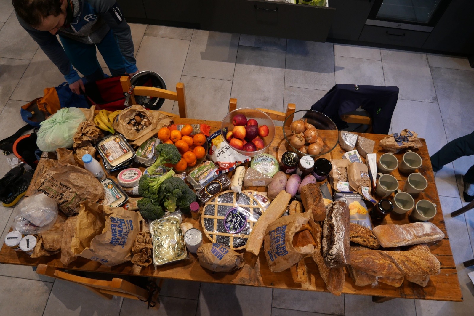 Quelques victuailles pour tenir les 4j&nbsp;