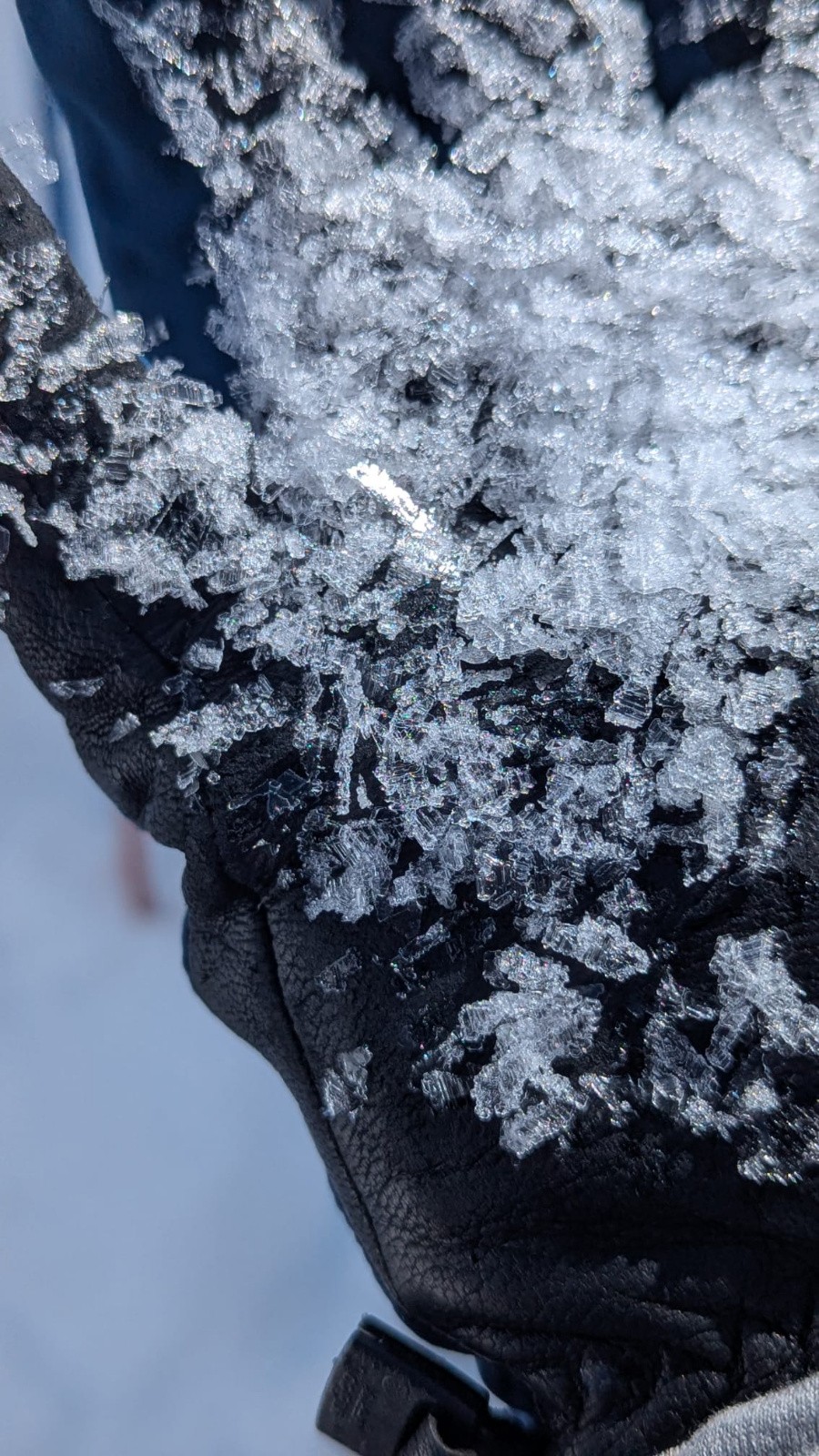 Gros givre de surface