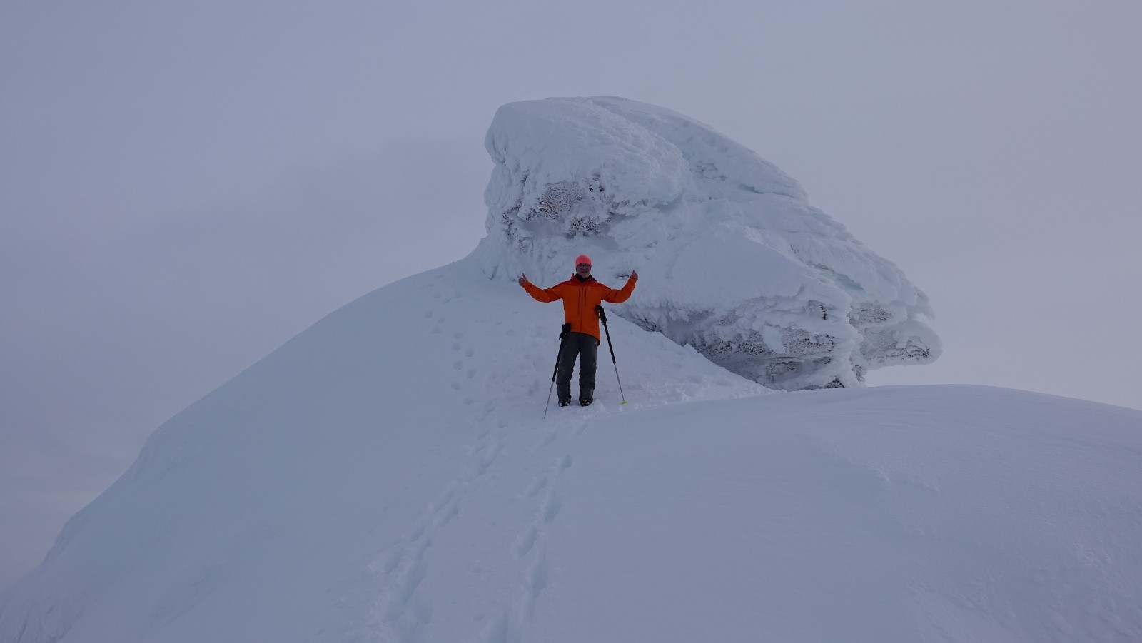 Didier sous le Troll sommital