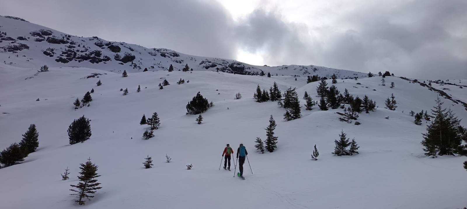 &nbsp;Au dessus du lac de Charlet&nbsp;