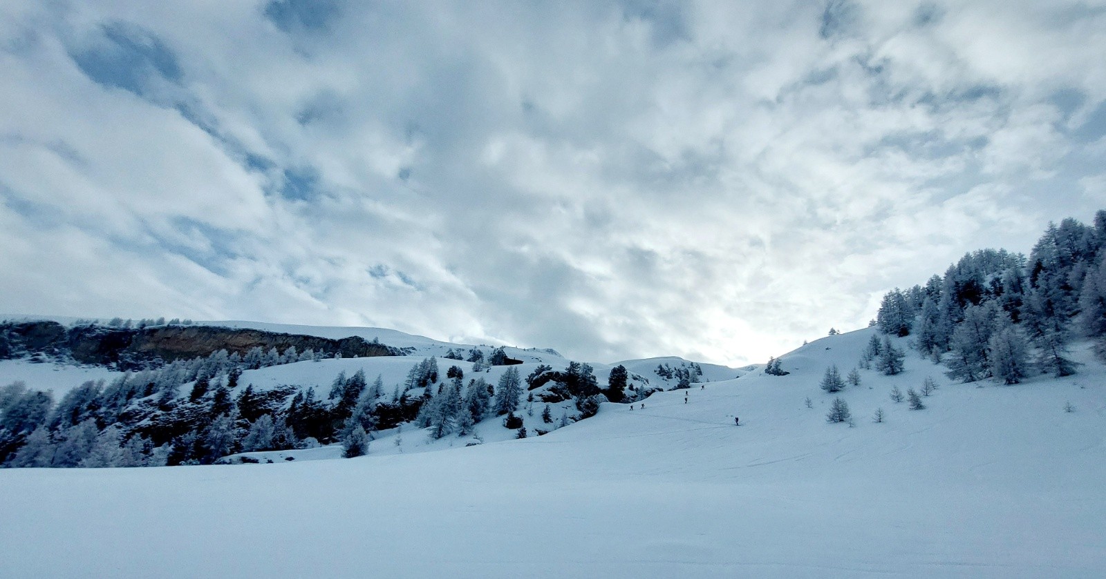 une équipe vers la Pourrachière&nbsp;