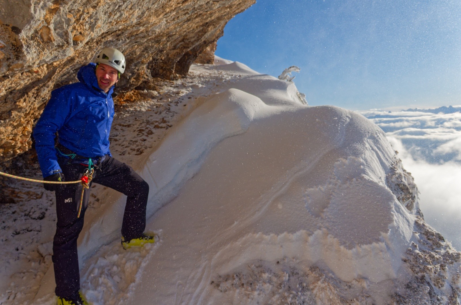 Bon j'ai bien réfléchi, on va pas redescendre par là