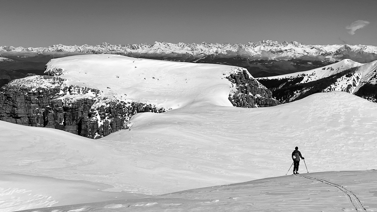 Vers le N (Sommet de Coste Belle - Écrins)