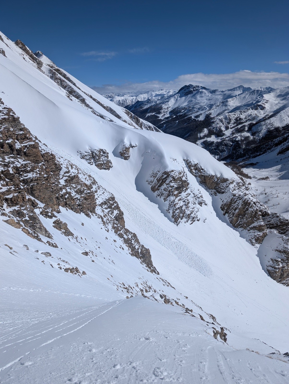 &nbsp;Bas de la face SE