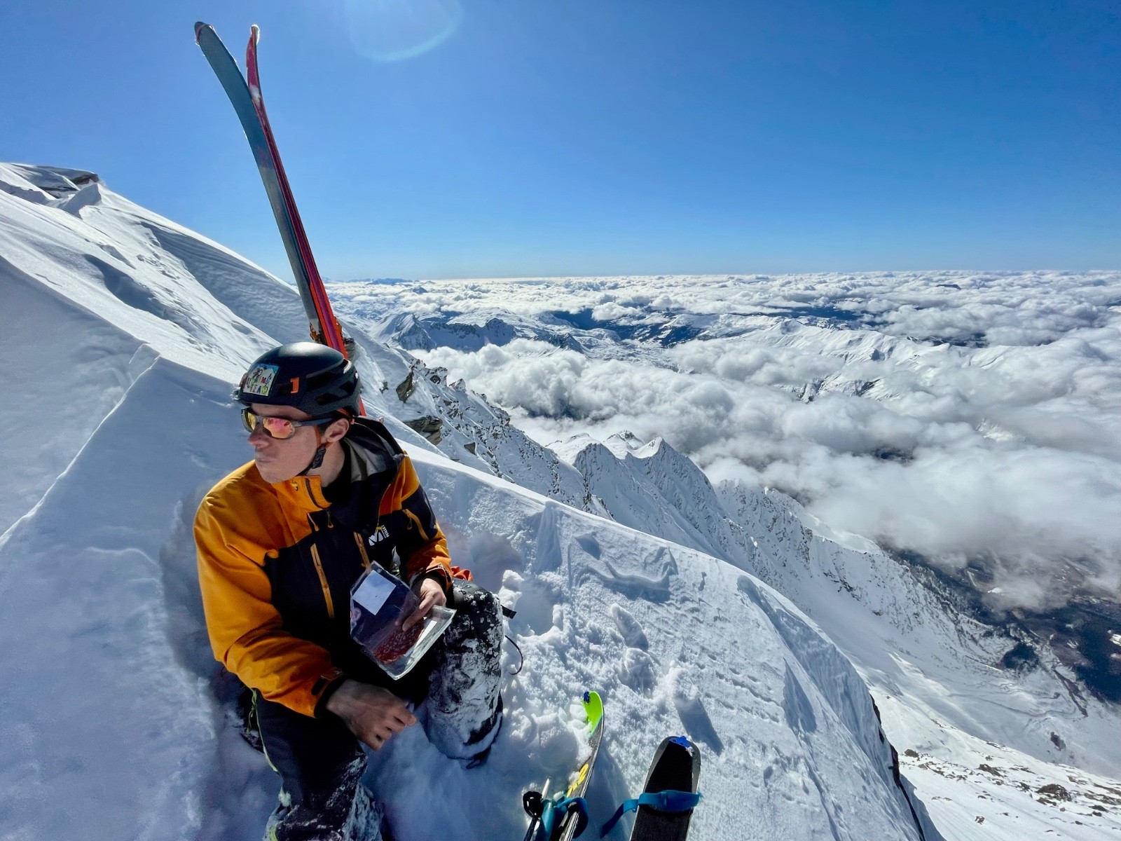 &nbsp;Secs au sommet!