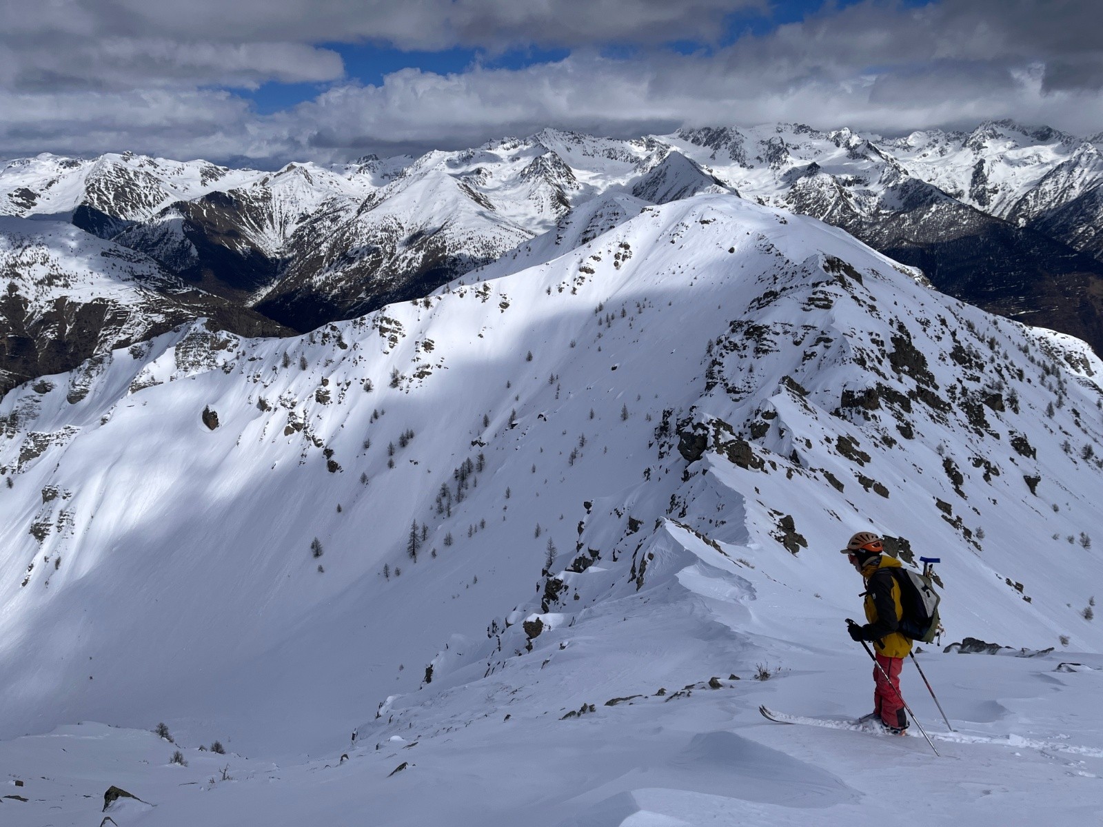 l'entrée du couloir NE