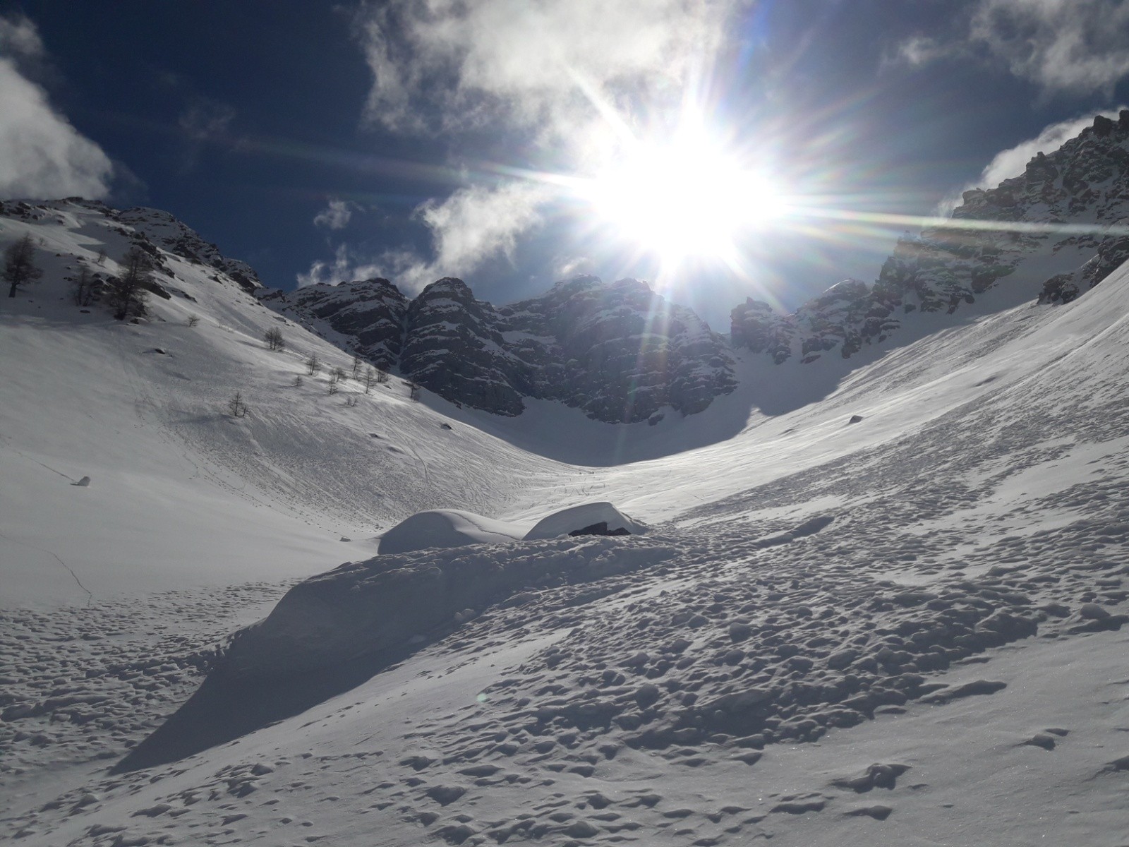 ravin de Rabions et ses barres