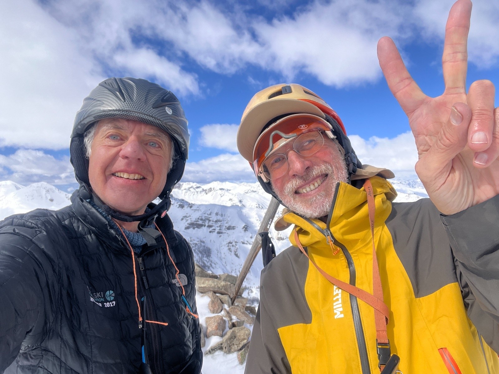Les 2 compères heureux !