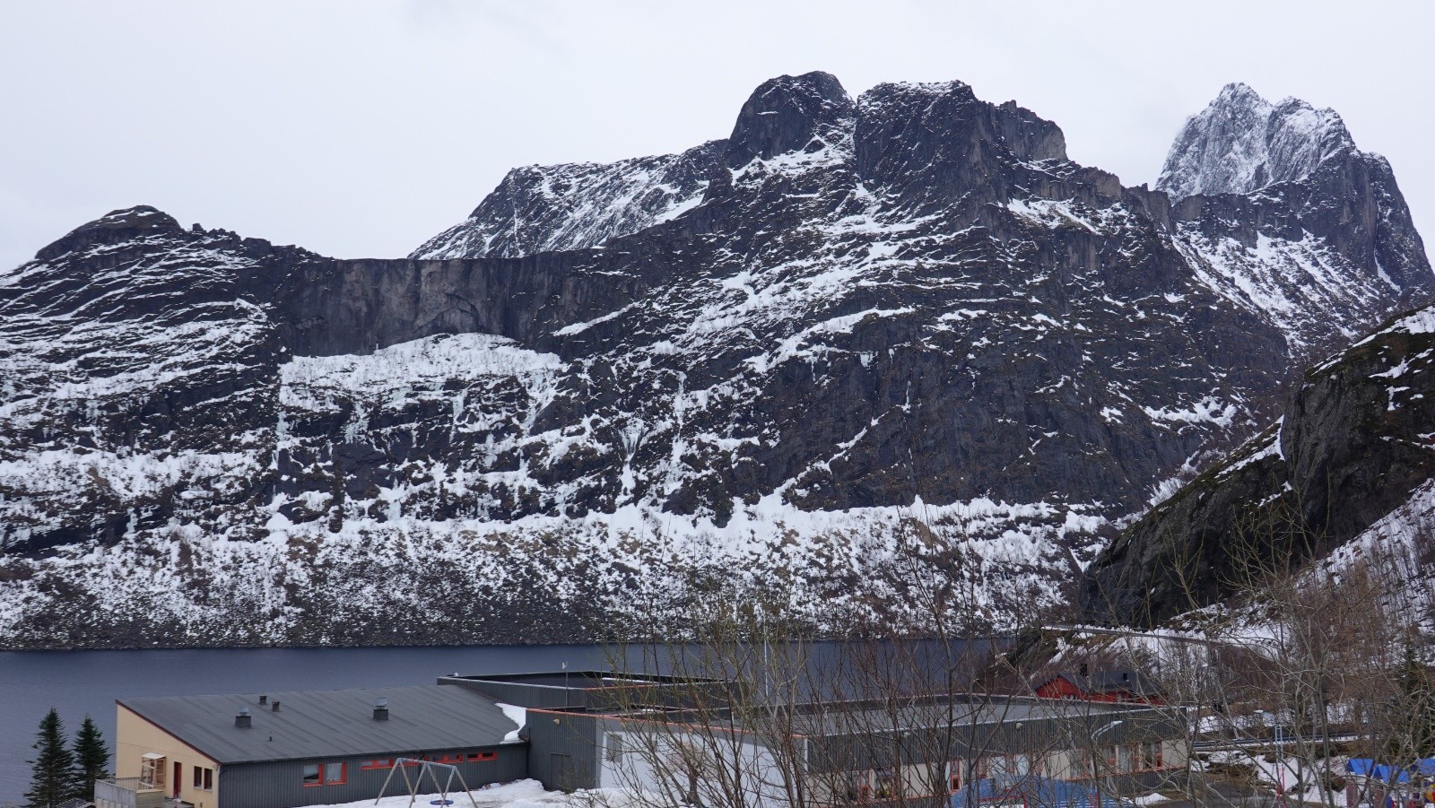 Au départ du parking de Fjordgard