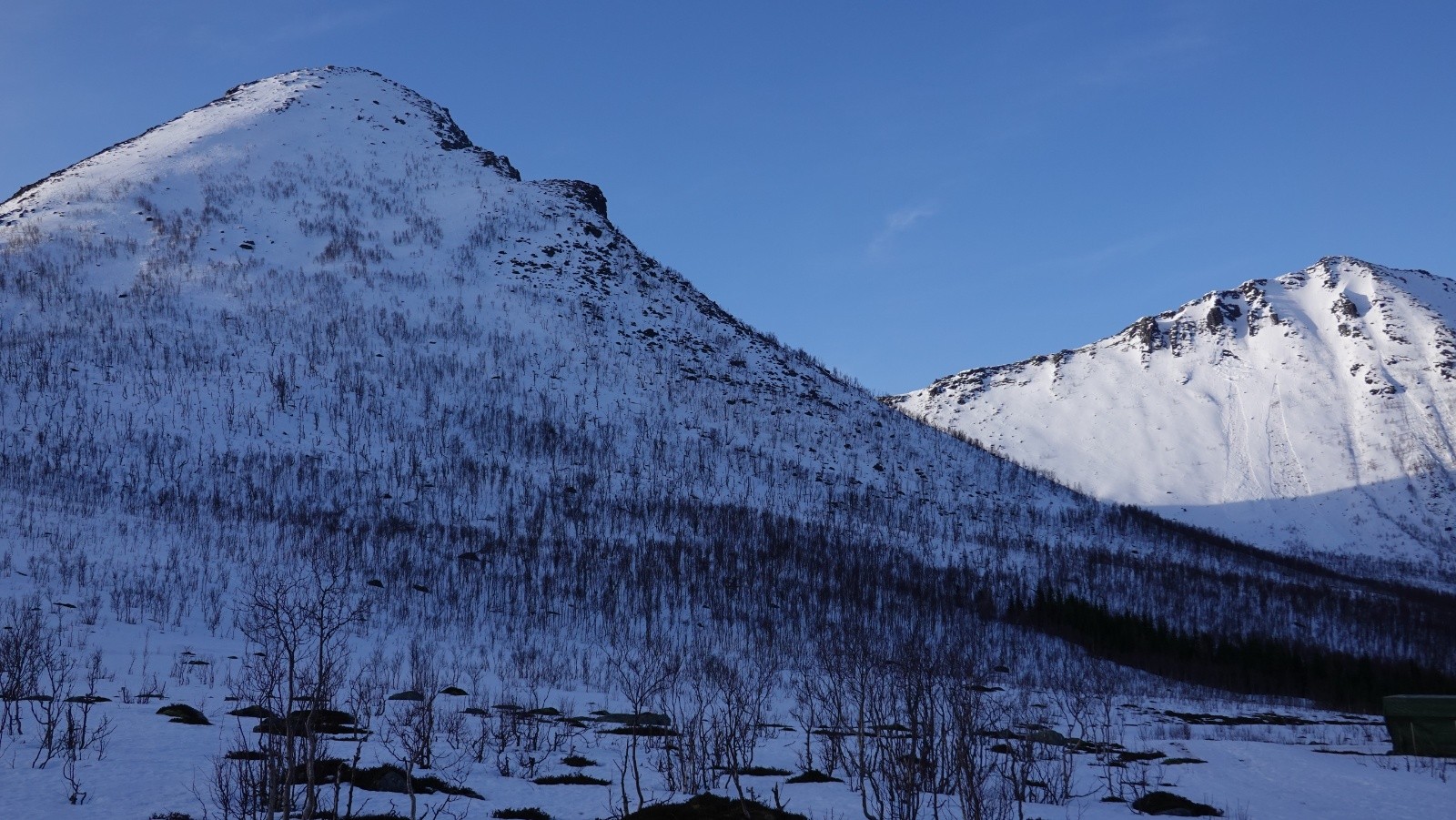 Panorama sur le Segla et l'Hesten