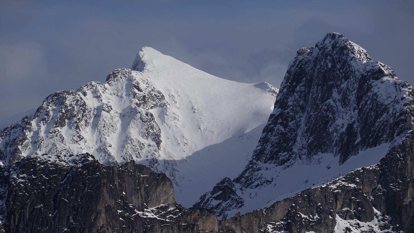 Panorama au téléobjectif qur le Keipen