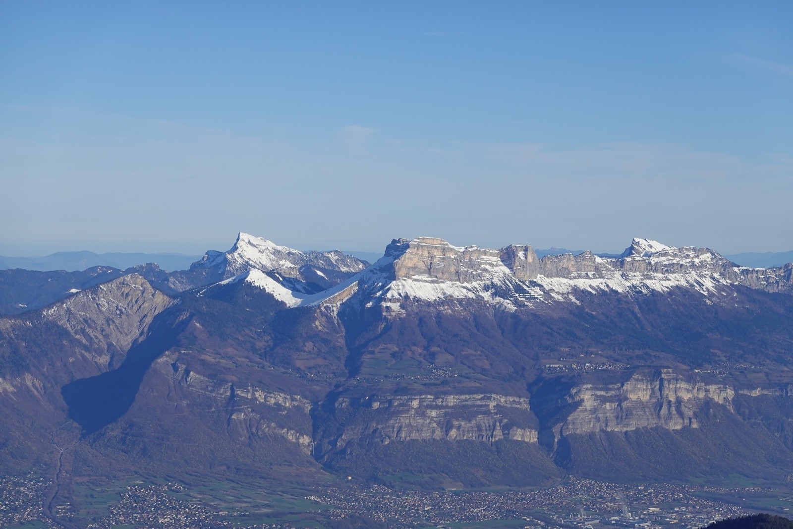 Du Grand Som à la Dent de Crolles