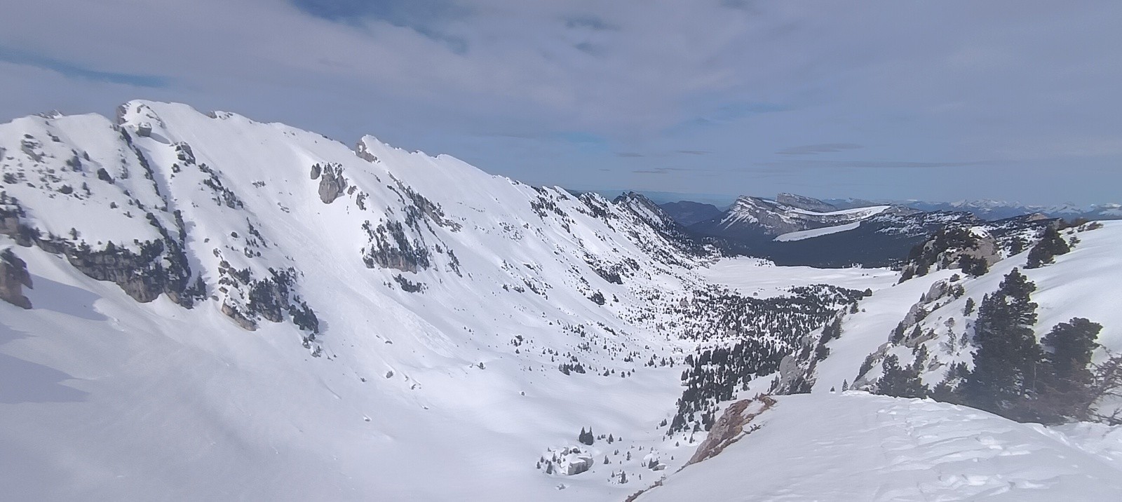 Hts plateaux et les Lances versant E