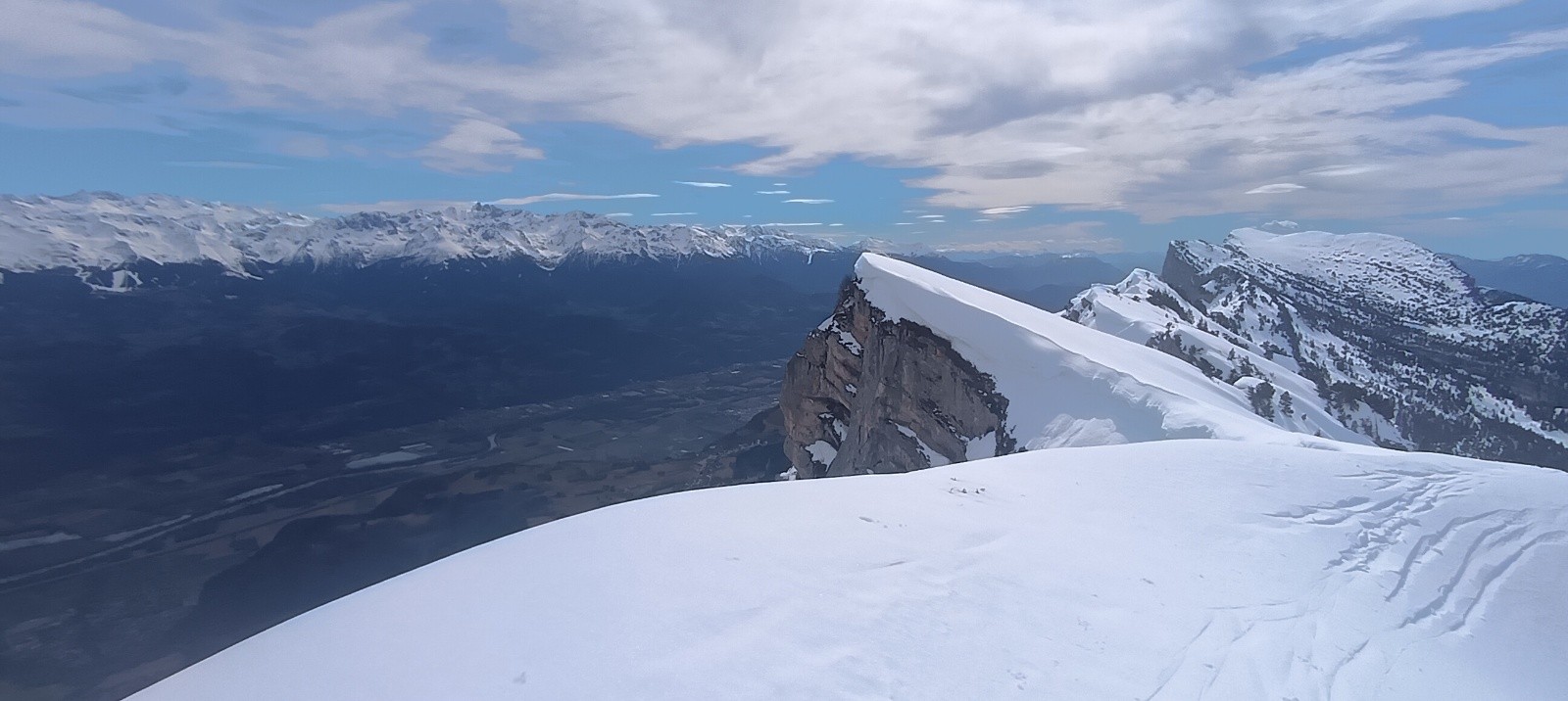 Vue vers le S du dôme de Bellefont