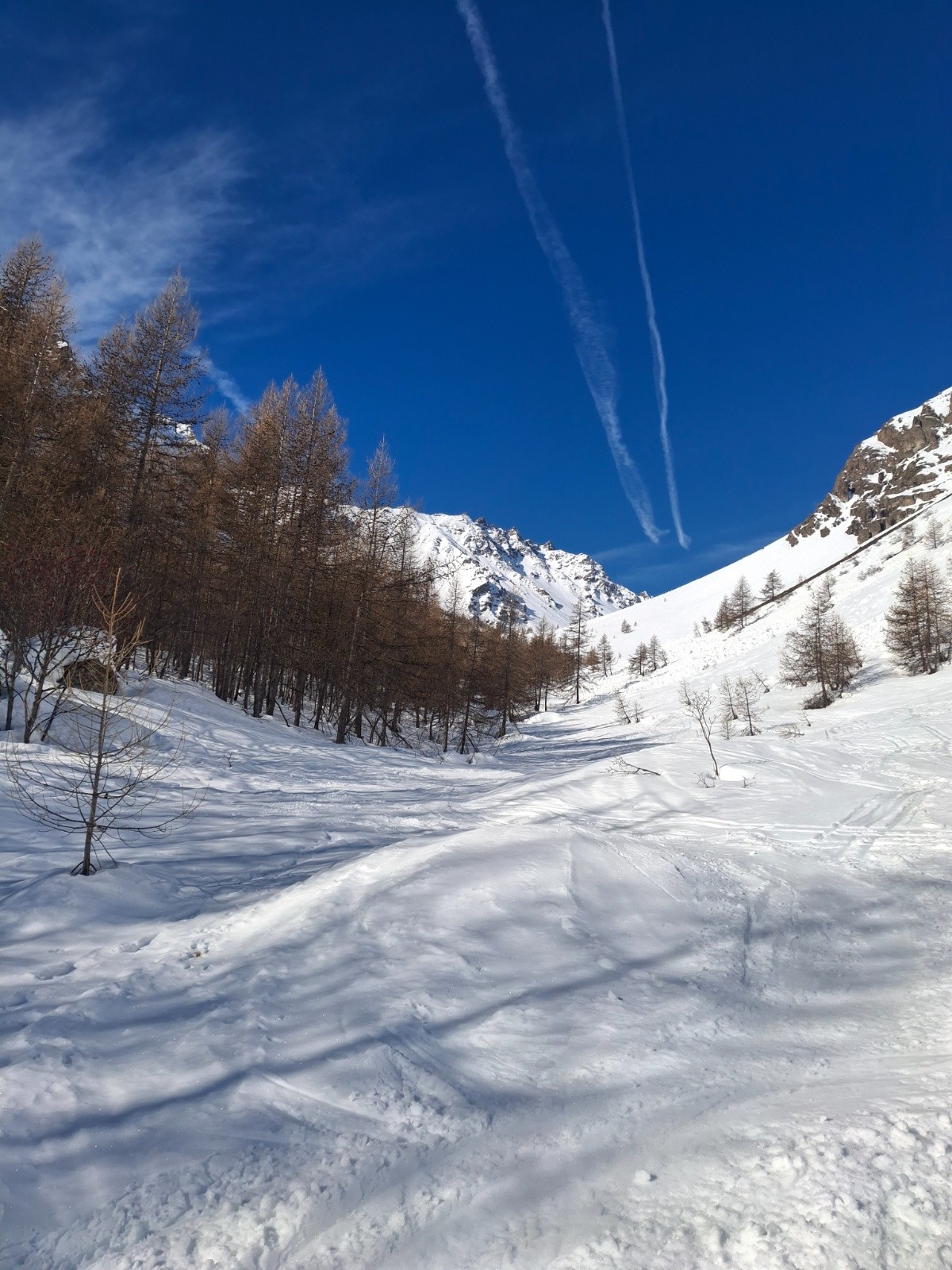 &nbsp;Passage de Drones dans le vallon du Fontenil