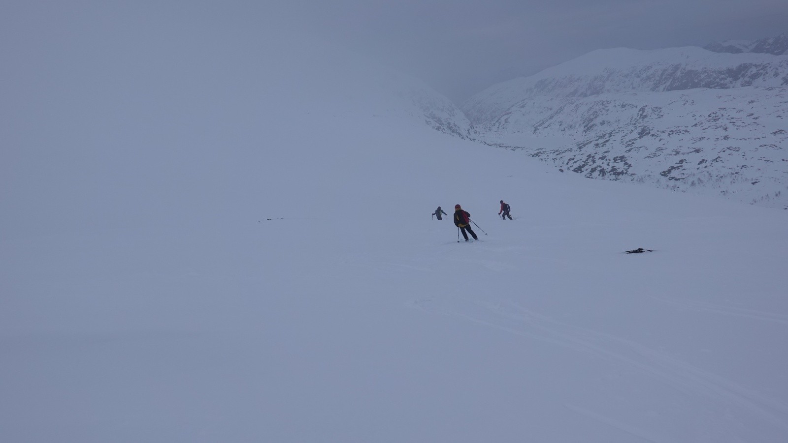 La neige est bonne, il ne manque juste que la visibilité