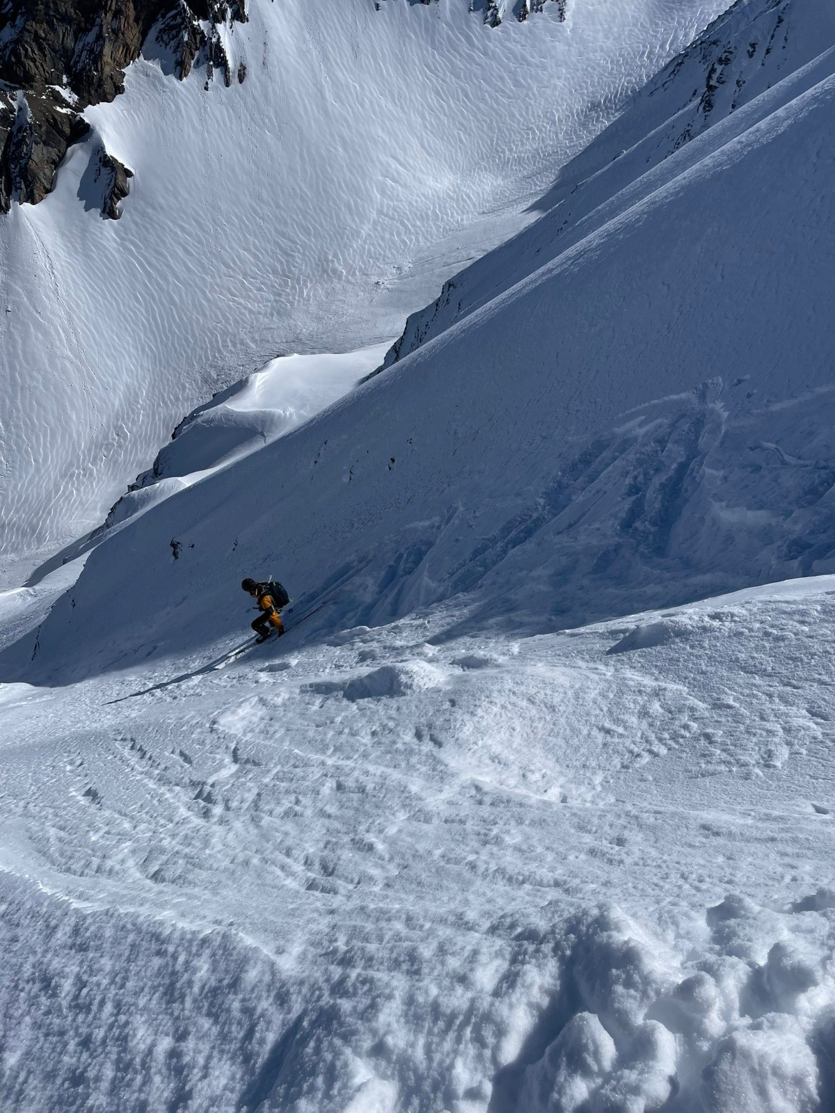 &nbsp;L'entrée de la face