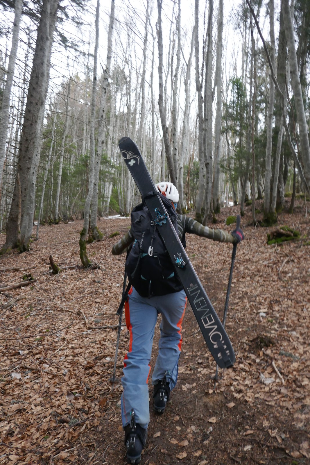 On a bien baladé les skis 