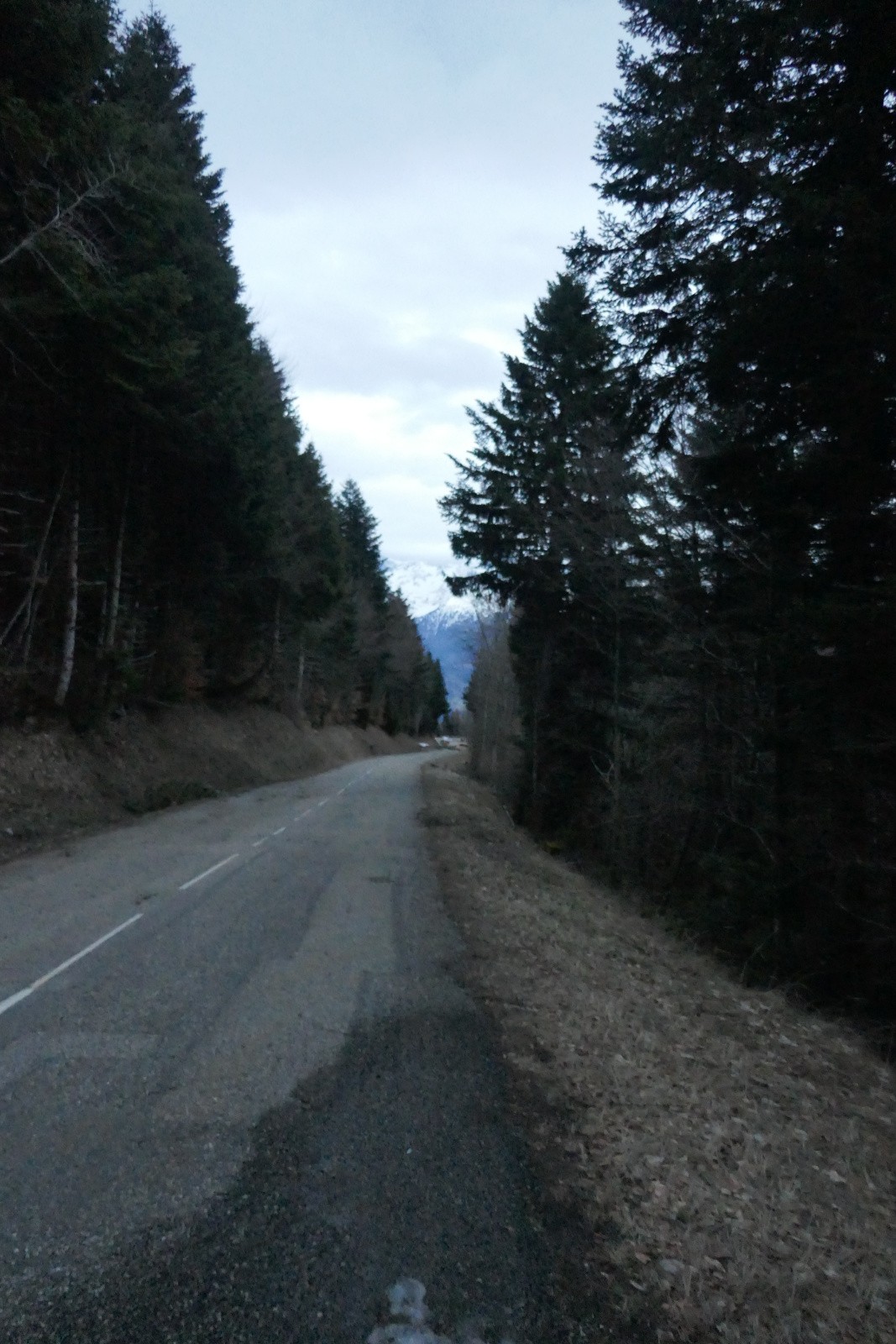 Fin de l'enneigement ici 