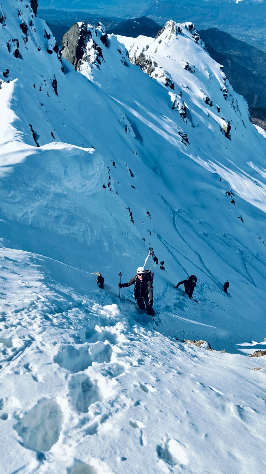 Sortie pour accéder à l'arête&nbsp;