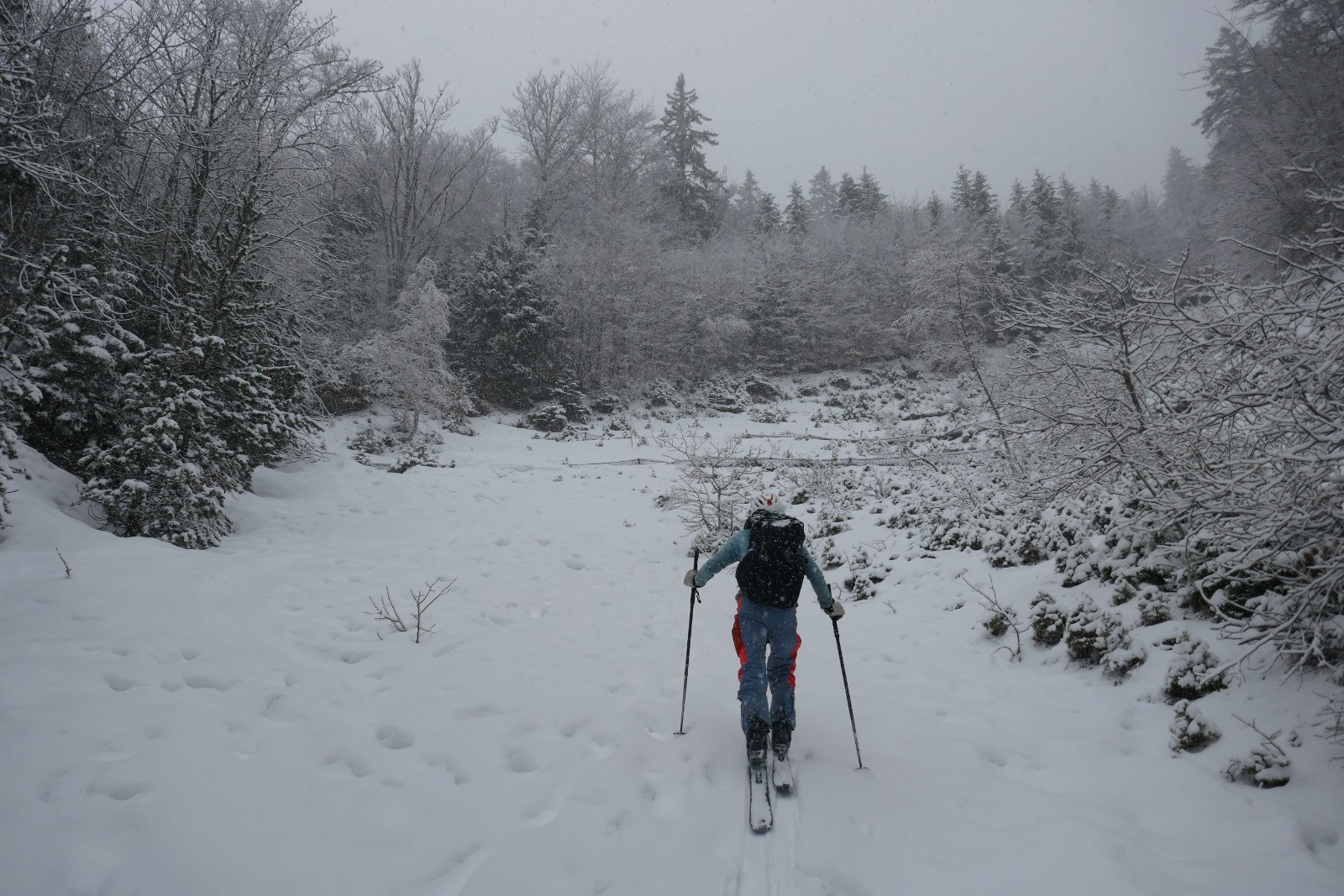 Enfin un enneigement un peu plus conséquent 