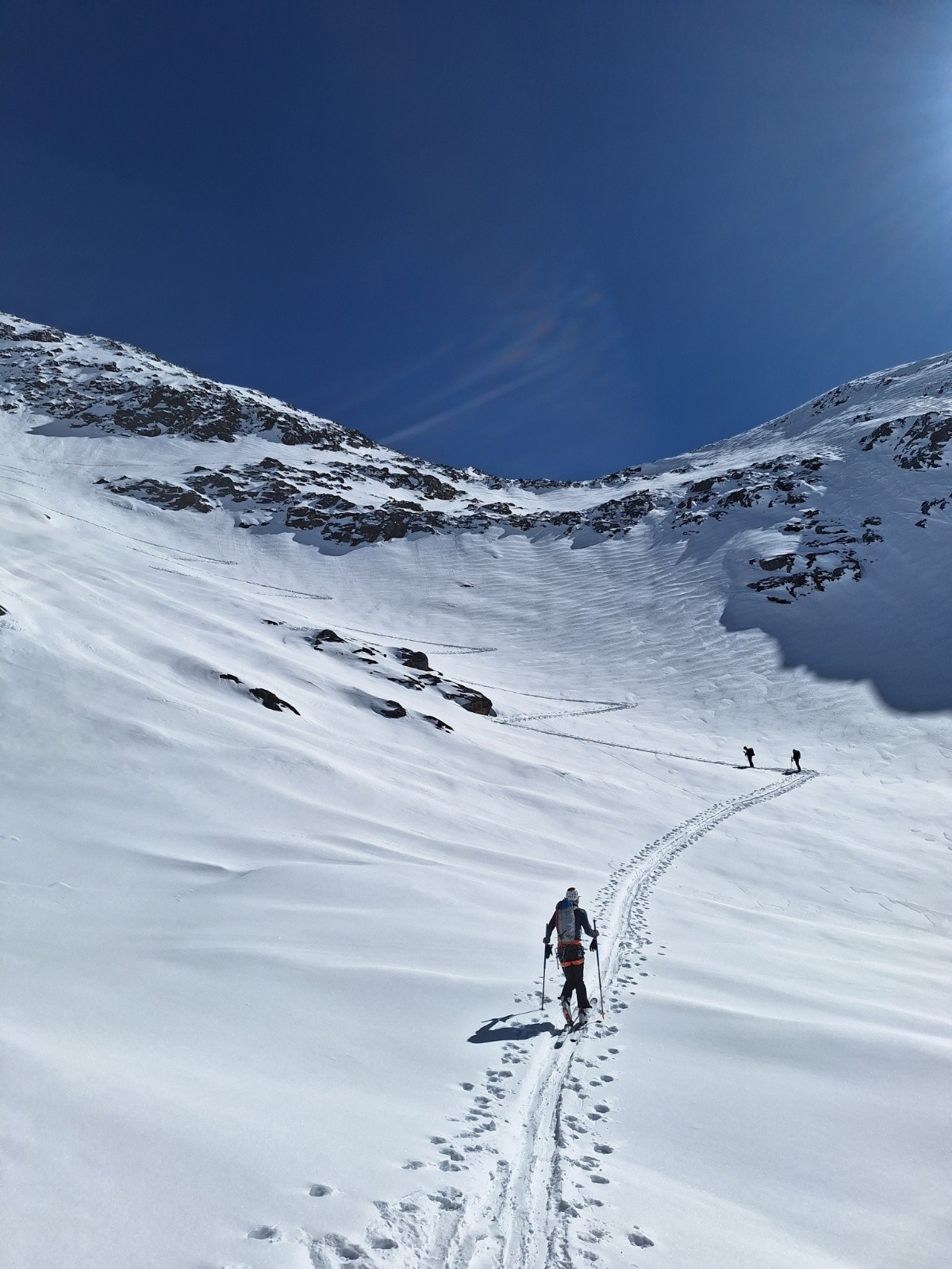 &nbsp;Pente des Thurges, belle trace!