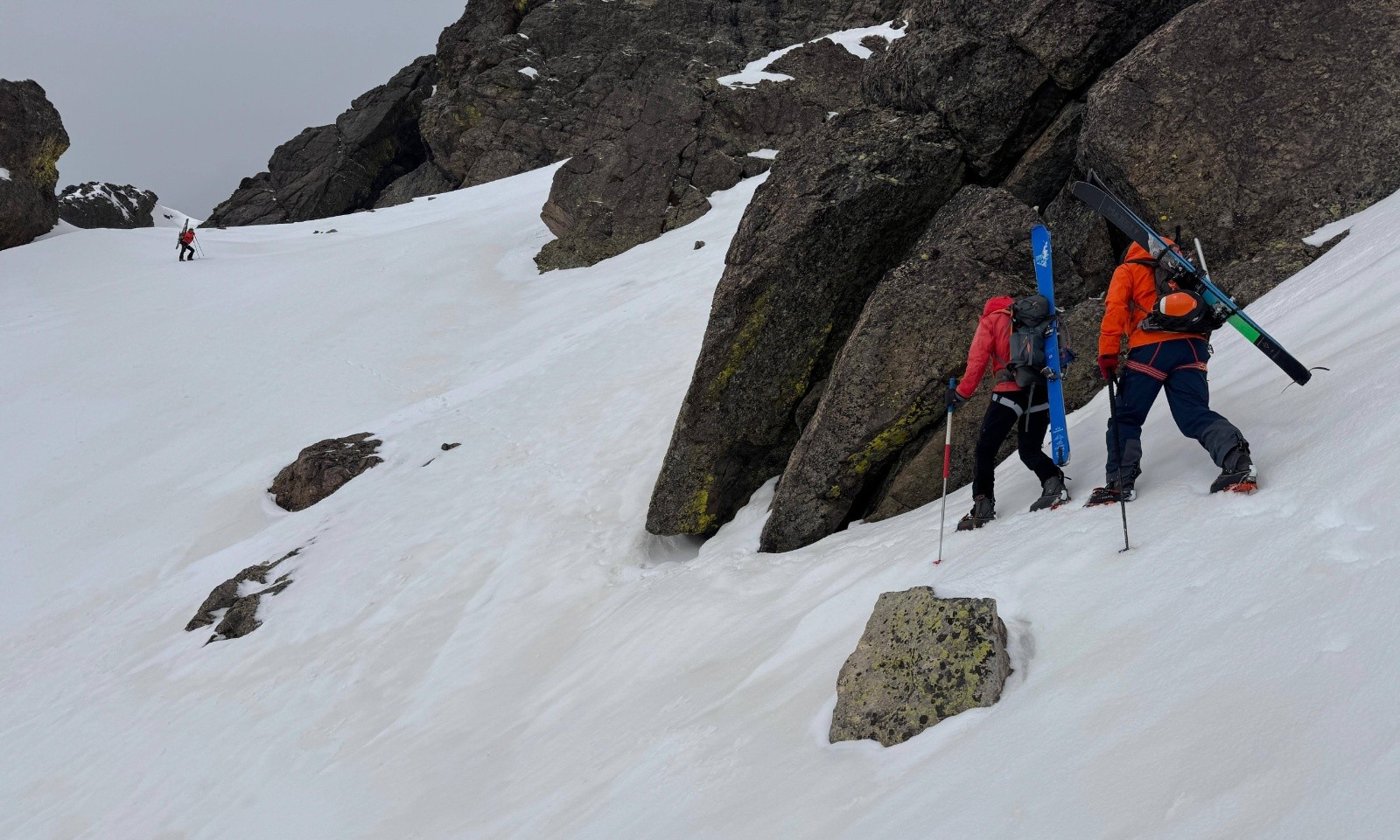 Traversée un peu exposée