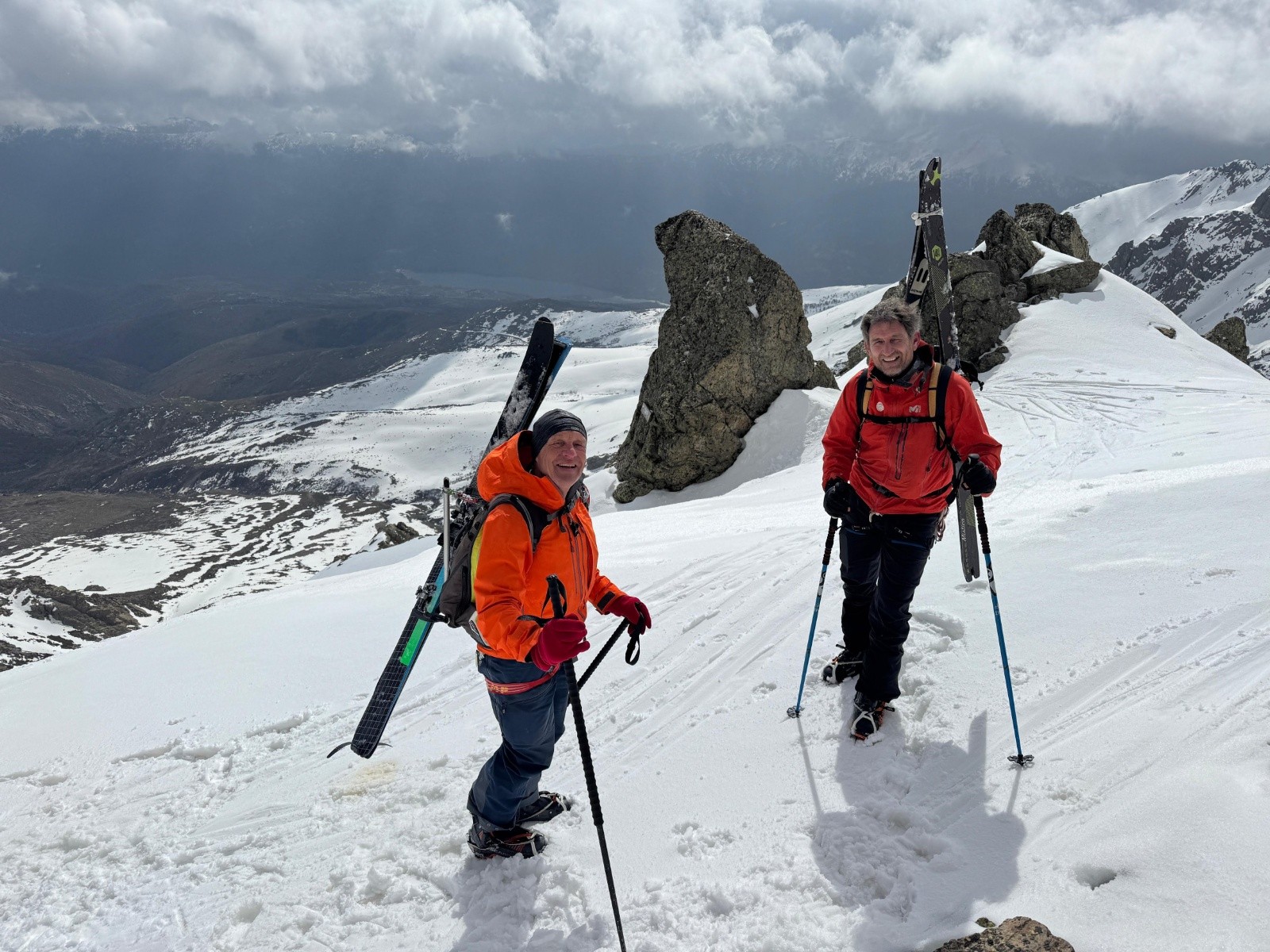 Départ en mode piéton vers 2.260 m