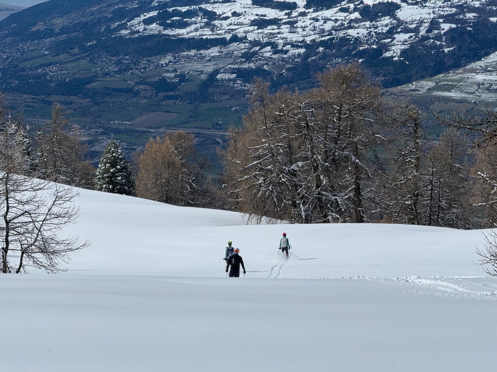 #3 Début de la descente vers la cabane du clocher Début de la descente vers la cabane du clocher