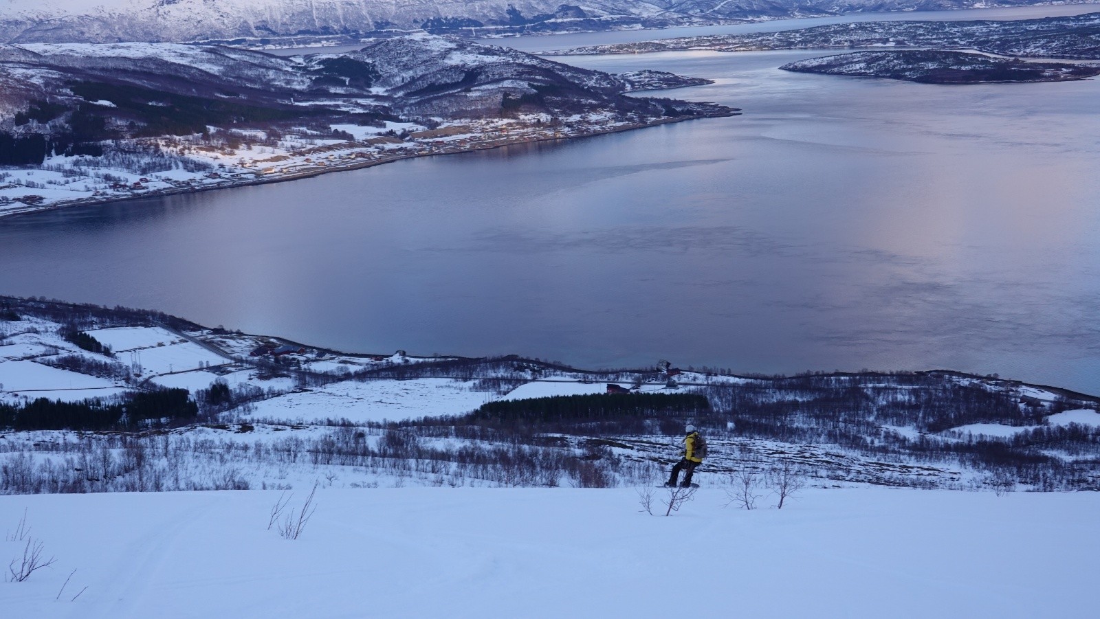 Belle descente, ici Anna