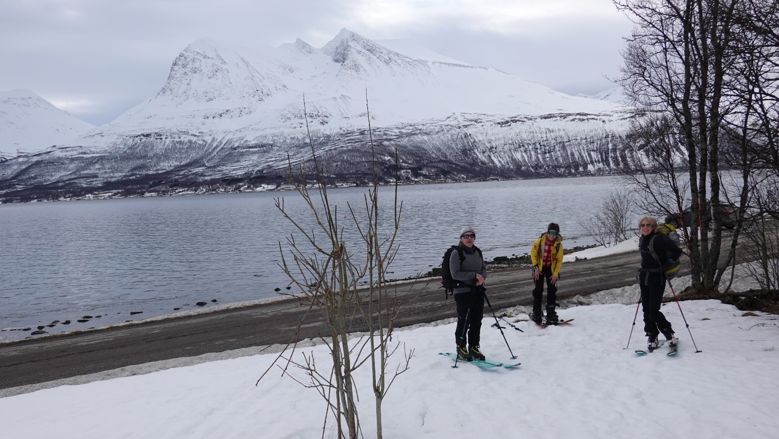 Départ en bord de fjord