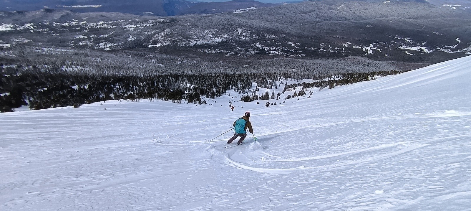 Descente bien meilleure vers les hts plateaux&nbsp;