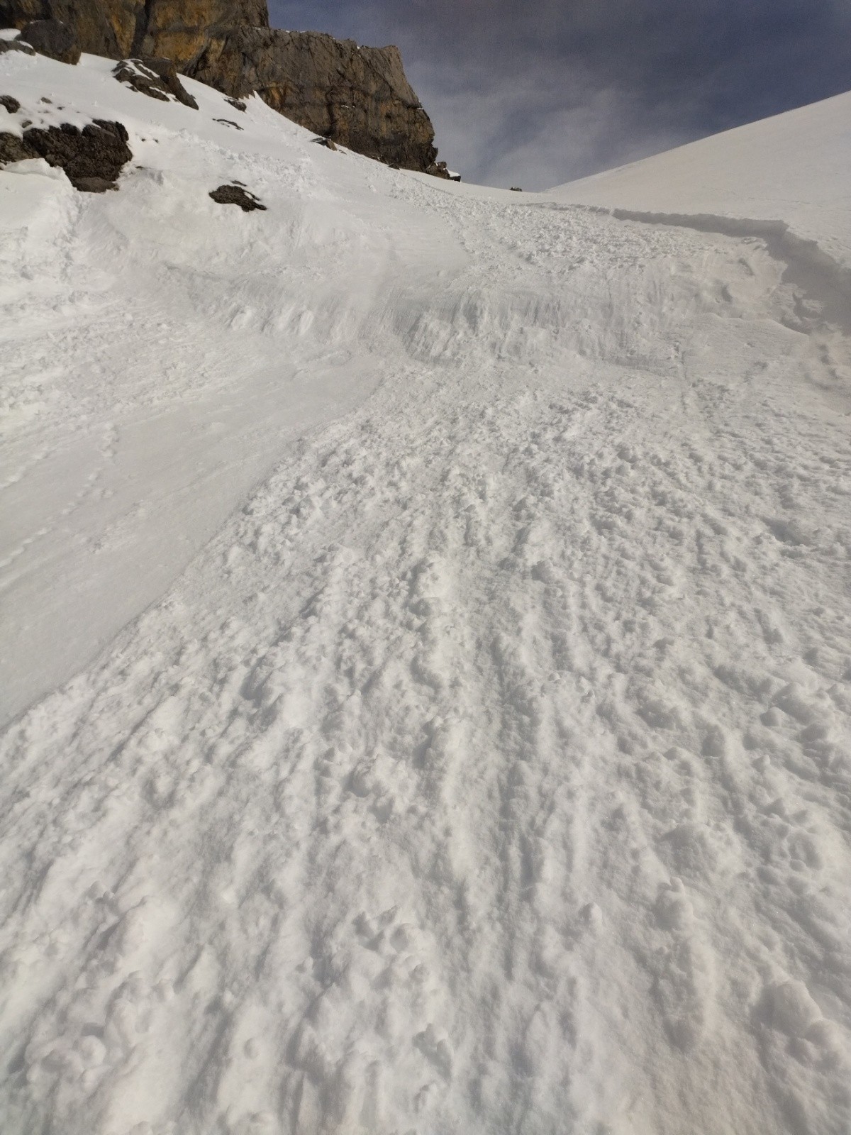 #5 La coulée dans la montée de la rampe La coulée dans la montée de la rampe