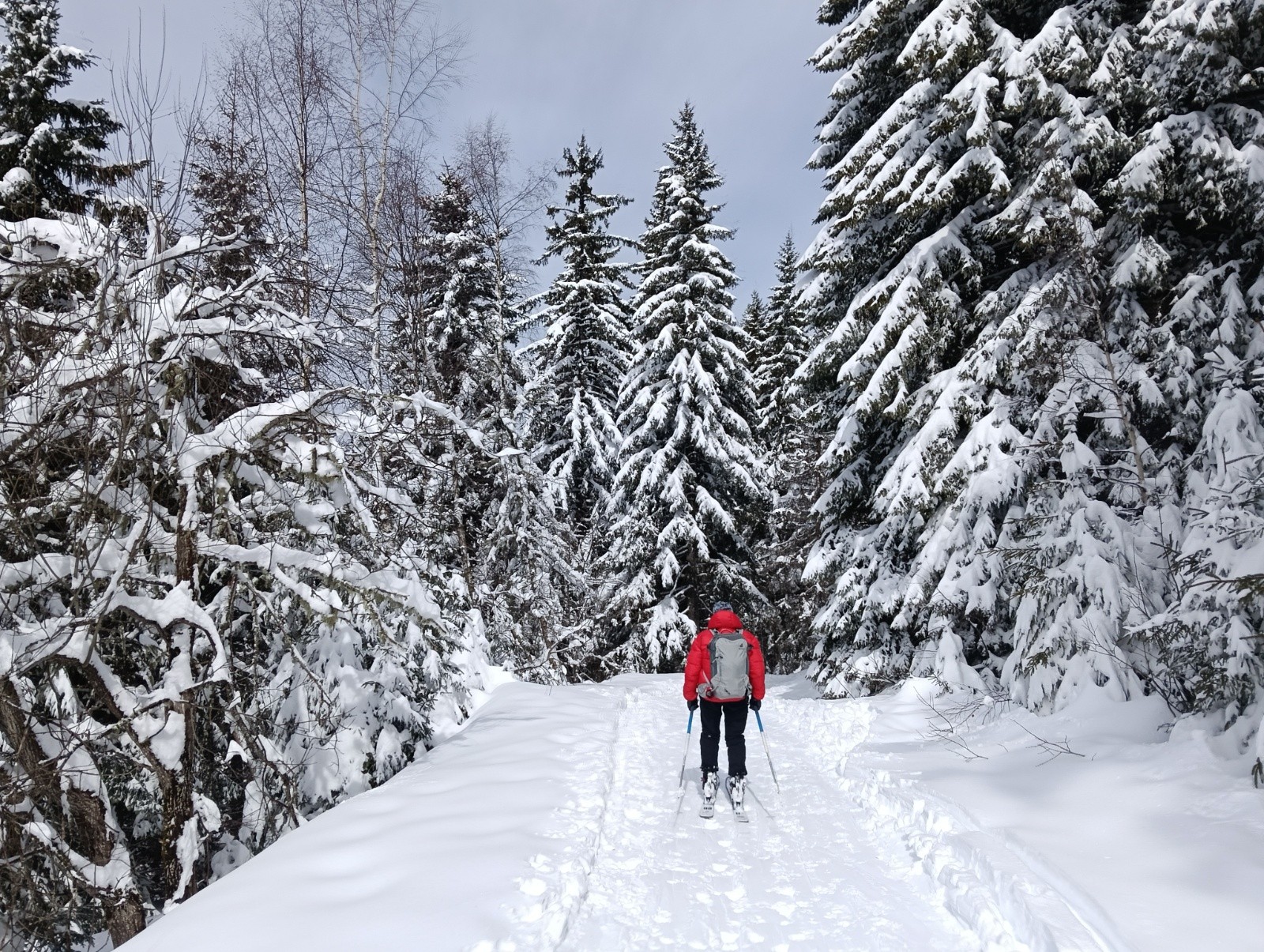 C'est fini il faut redescendre par le border cross&nbsp;