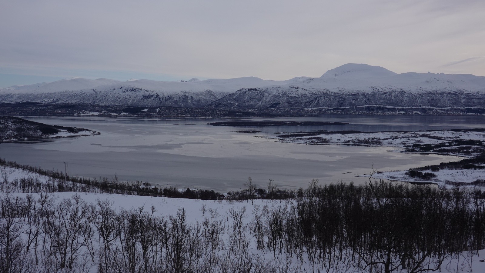 Panorama sur le Tromsdalstinden