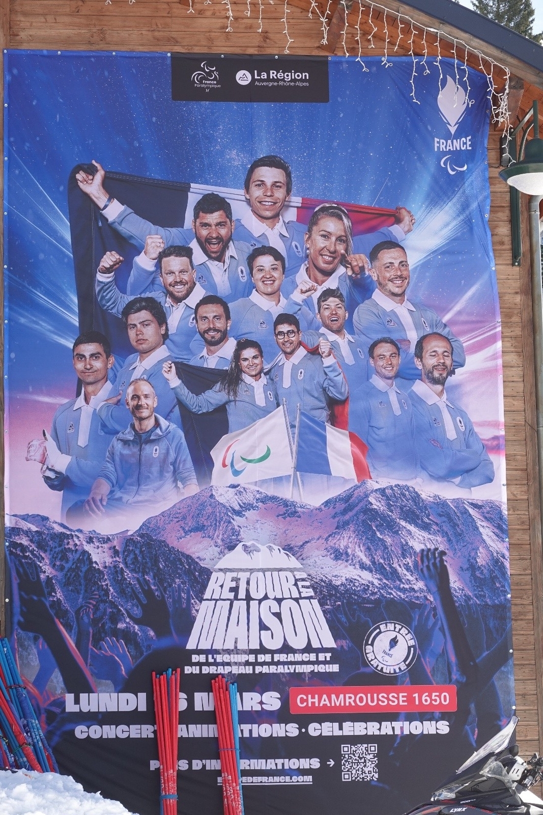 Champions fêtés hier soir