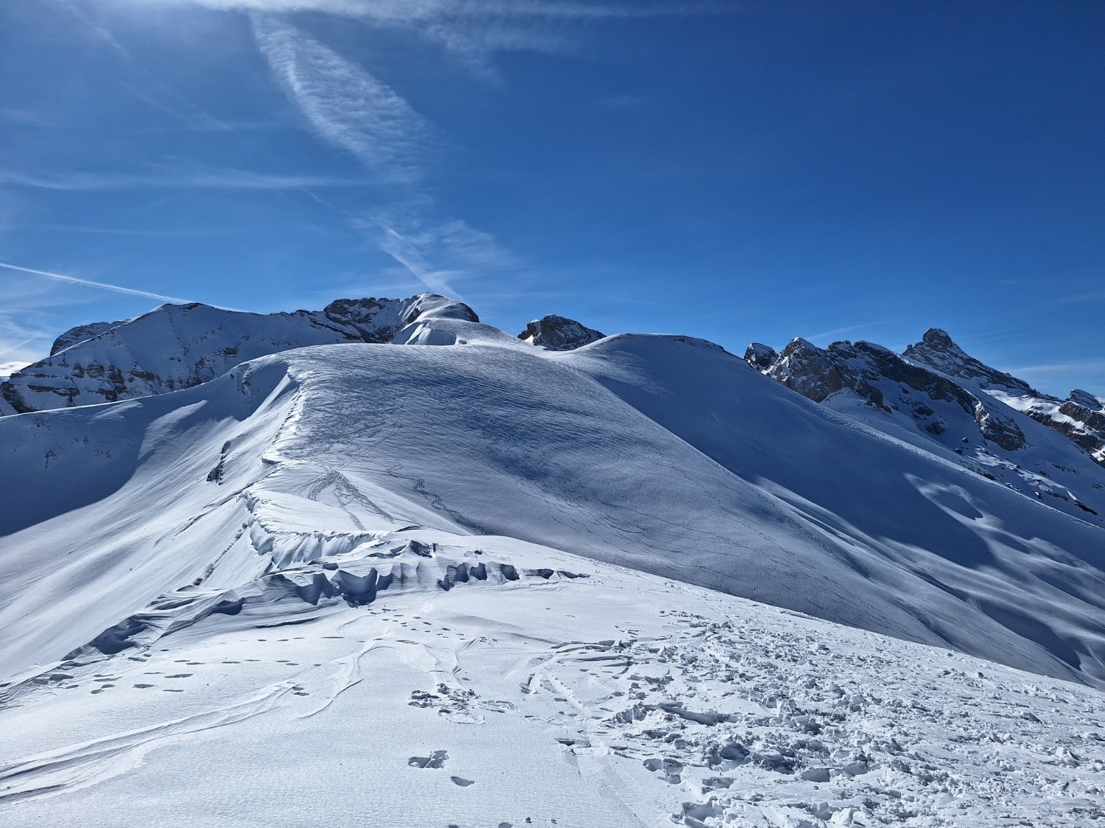 Depuis la Pointe du Château, vue sur la Tête et les Arbennes