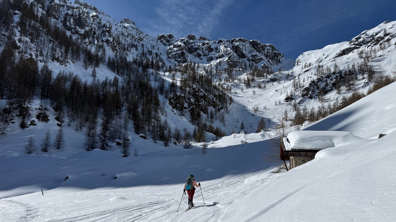 Cabane de Fond Renarde, superbe endroit