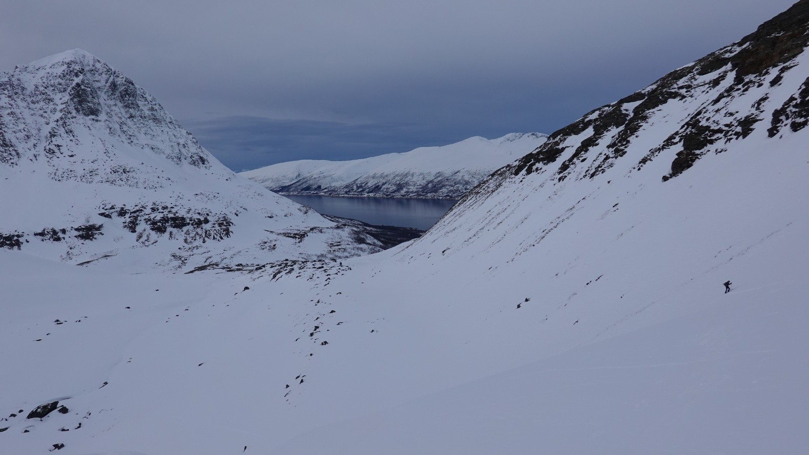 Anna au-dessus du ressaut à 35°