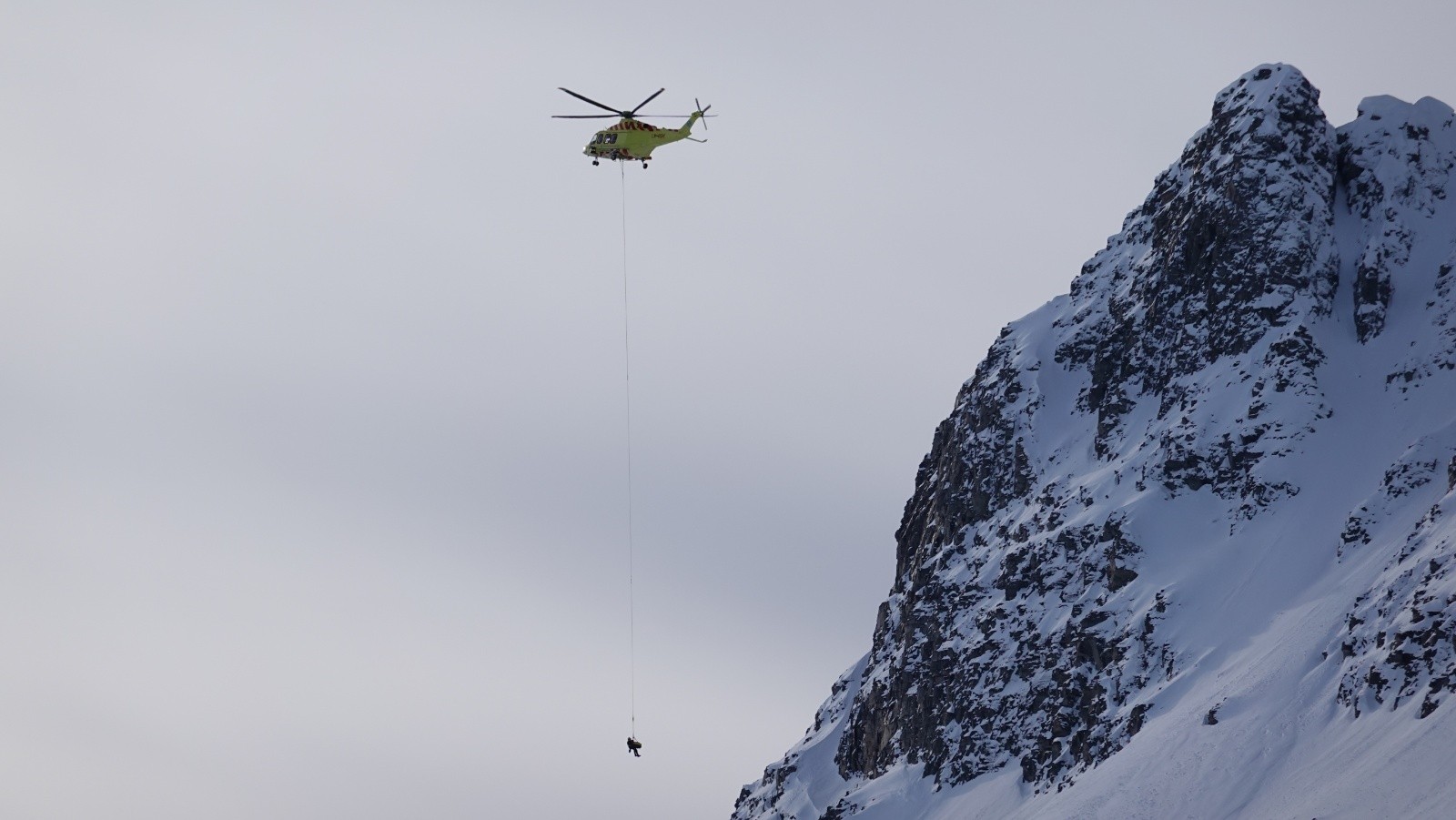 Entrainement des secours norvégien