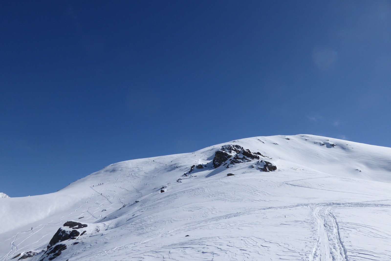 &nbsp;direction Traversier... encore peu de Trace...&nbsp; mais beaucoup de monde&nbsp; 