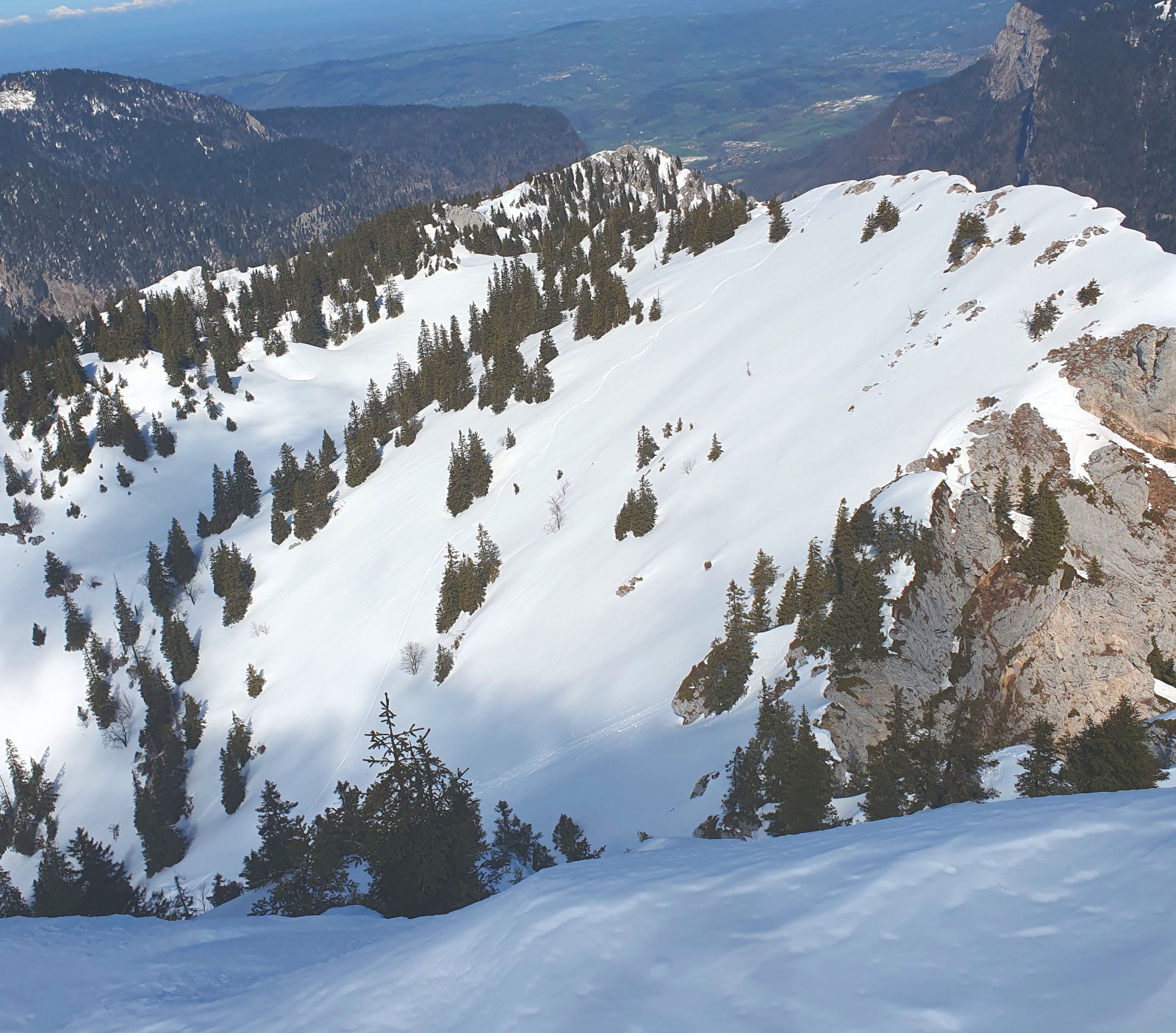 L'échine de Chamechine s'étire