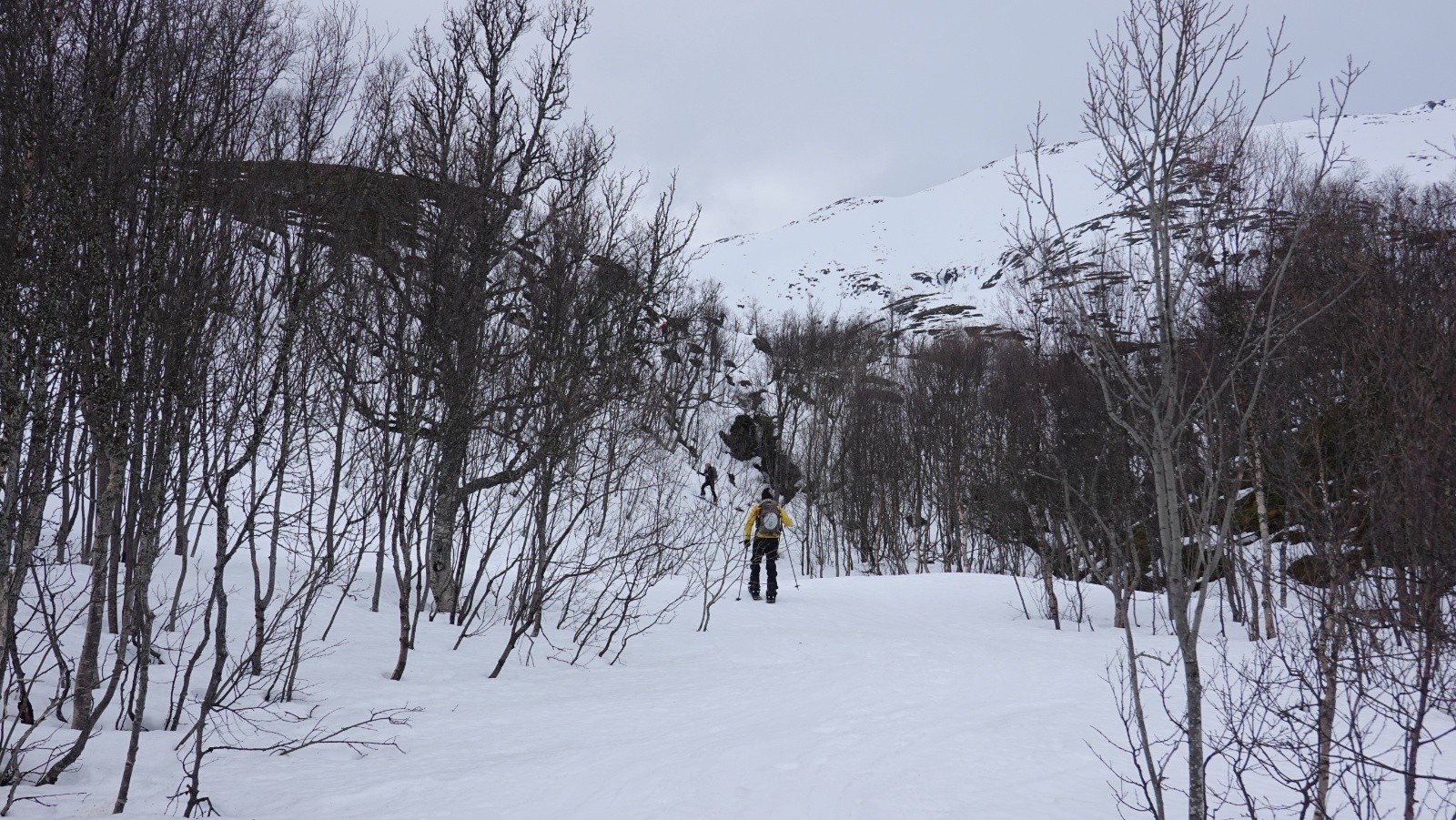 Au départ avec une accalmie météo mais un ciel gris&nbsp;