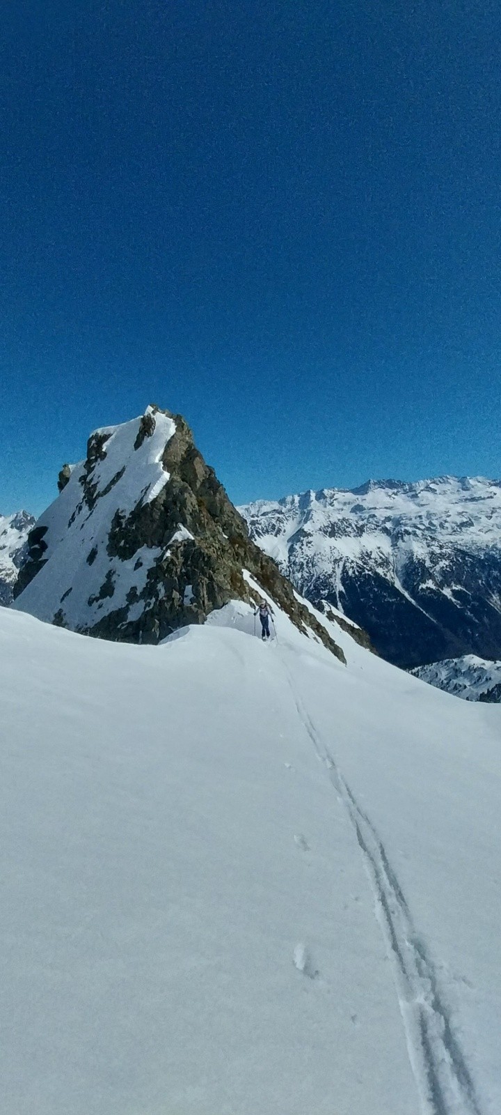 &nbsp;Julien à la sortie de la brèche