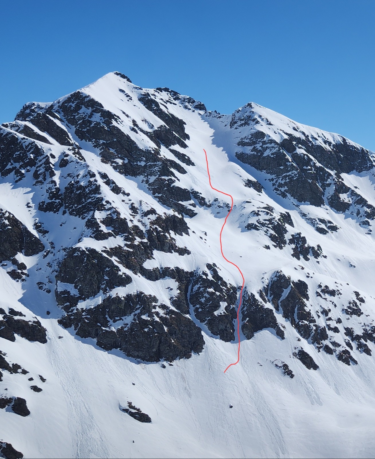 Grande Lauzière, itinéraire de montée direct depuis le refuge&nbsp;